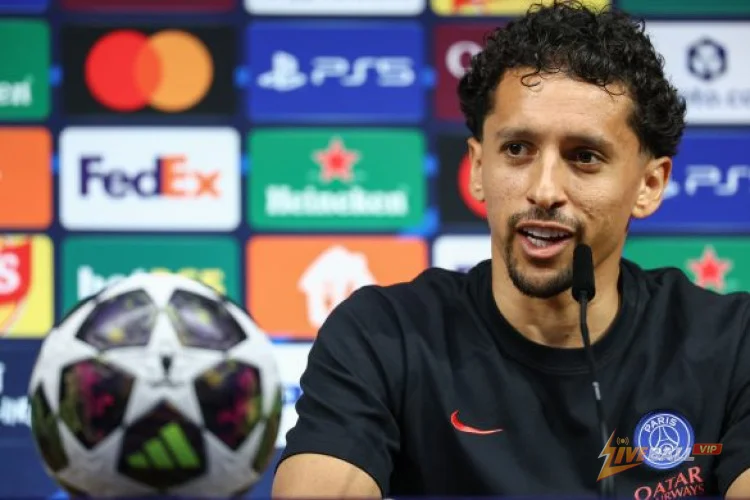 มาร์กินญอส ‘หวัง’ ว่าผู้เล่นคนอื่นของ PSG จะคว้ารางวัลบัลลงดอร์
